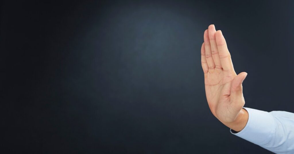 遅れ確認後のやめどきに関する注意点